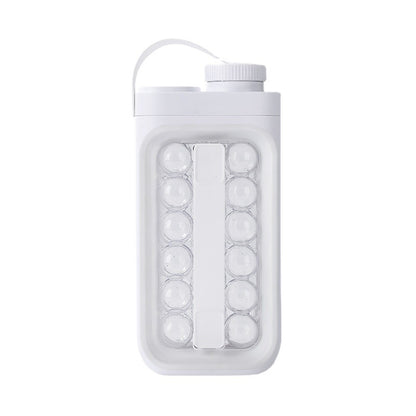 2-in-1 Ice Ball Maker & Cold Kettle – Portable Quick-Release Summer Drink Cooler