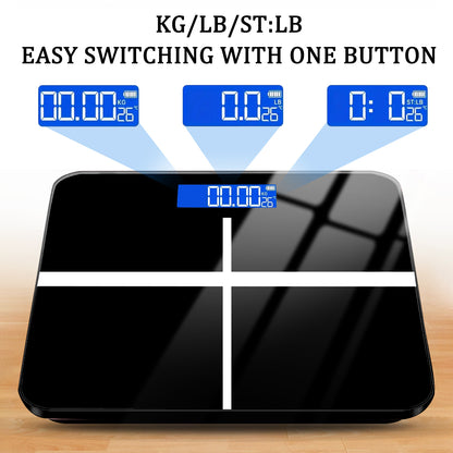 396-pound Weight Scale, Electronic Scale, High-precision Weight Scale,With LCD High-definition Display And Temperature Display Switchable KG,LB Units Durable And Safe, Suitable For Various Scenarios