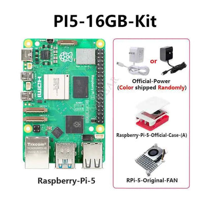 Raspberry Pi5 2GB /4GB /8GB /16GB RAM Option