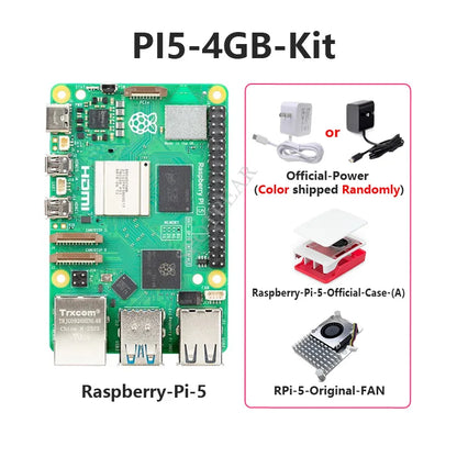 Raspberry Pi5 2GB /4GB /8GB /16GB RAM Option