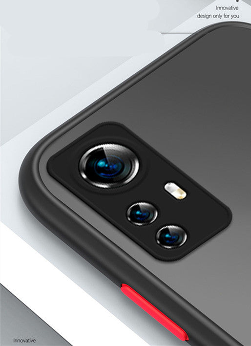 Ultra-Thin Drop-Resistant Frosted Silicone Transparent Case – Shockproof Protection with Lightweight Slim Design