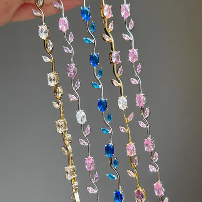 Adjustable Natural Stone Luxury Bracelet – Premium Minimalist Gemstone Jewelry