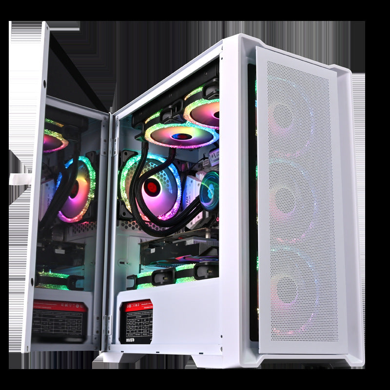 Wide Body Tempered Glass PC Case – Stylish Gaming & Desktop Tower