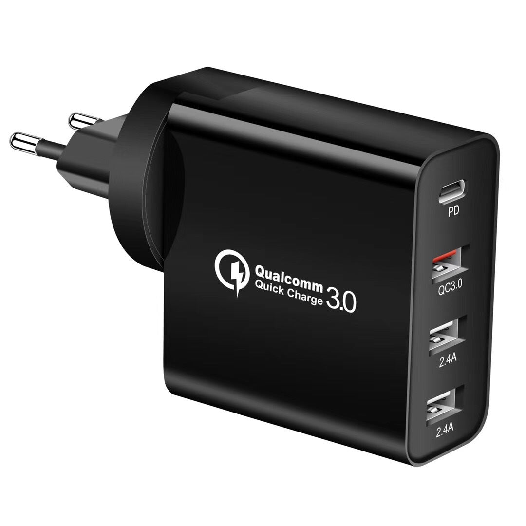 Ultra-Speed USB Charger – Rapid Charging Head for Smartphones
