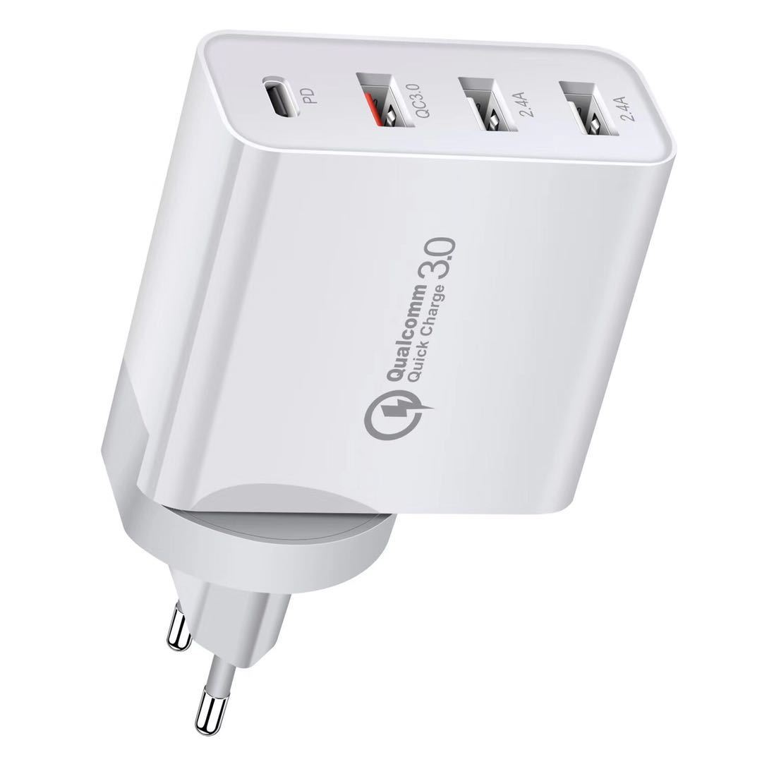 Ultra-Speed USB Charger – Rapid Charging Head for Smartphones