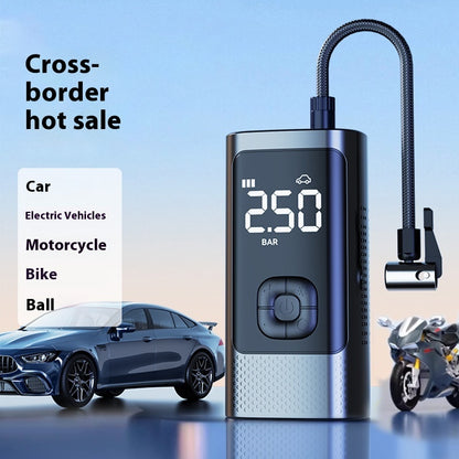 “Car-Mounted Wireless Air Inflator: Fast, Portable, and Smart Tire Inflation for Every Driver”