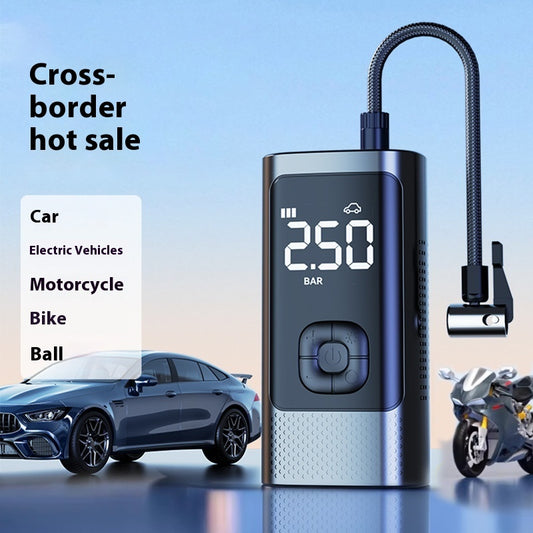 “Car-Mounted Wireless Air Inflator: Fast, Portable, and Smart Tire Inflation for Every Driver”