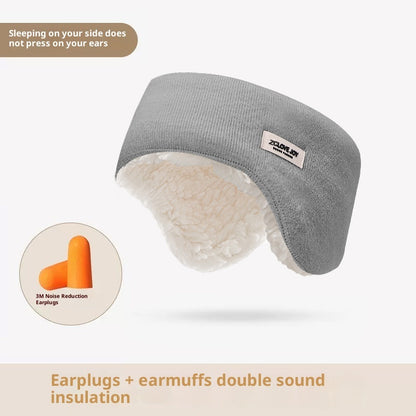 Women’s Winter Lamb Fur Ear Muffs – Cozy Warm Plush Ear Protection