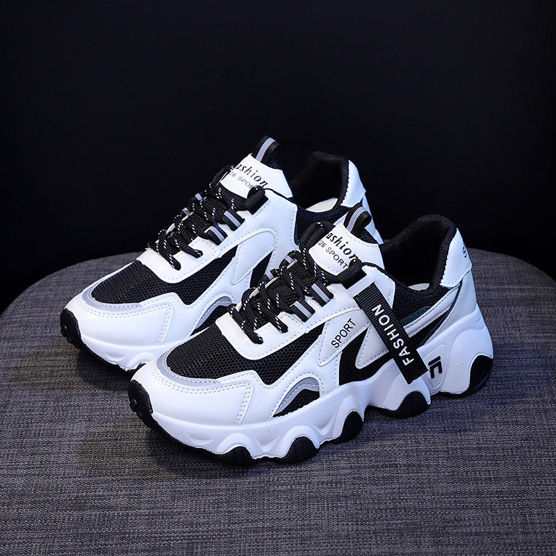 Women’s Breathable Running Sneakers — Thick‑Insole Cushioned Shoes for Students & Everyday Running