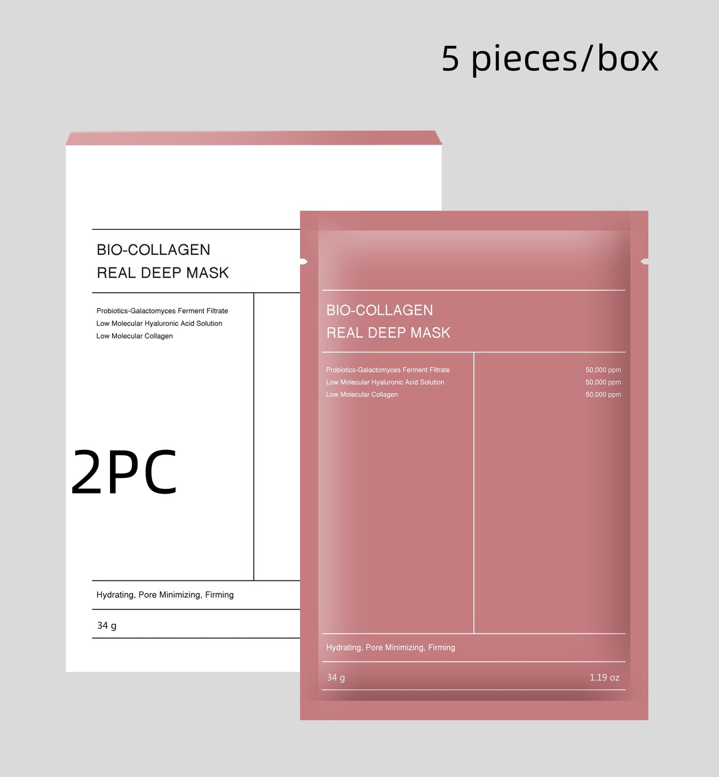 Multi-Effect Facial Mask – Pore Minimizing, Hydrating & Brightening Skin Care Treatment