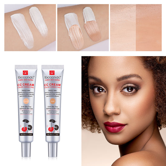 Moisturizing Waterproof CC Cream – Long-Lasting Skin Correcting Foundation & Concealer