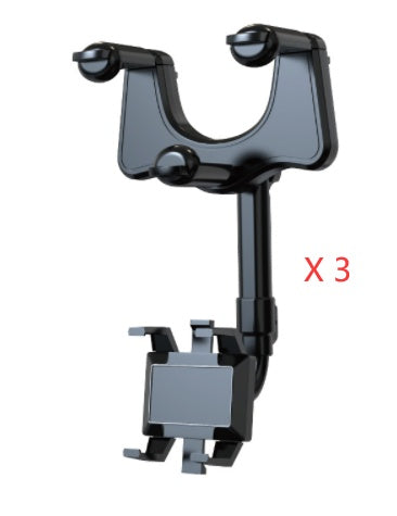 Universal Rearview Mirror Phone Mount