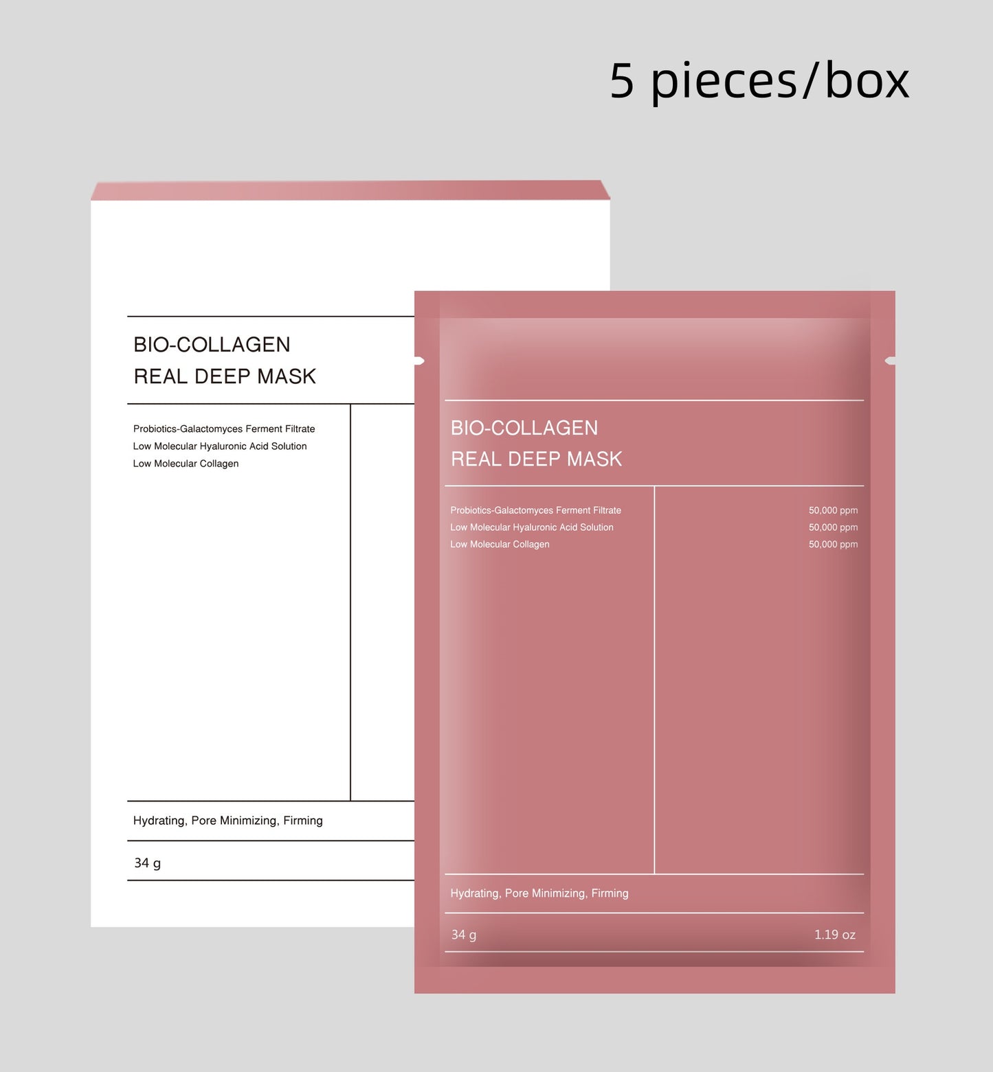 Multi-Effect Facial Mask – Pore Minimizing, Hydrating & Brightening Skin Care Treatment