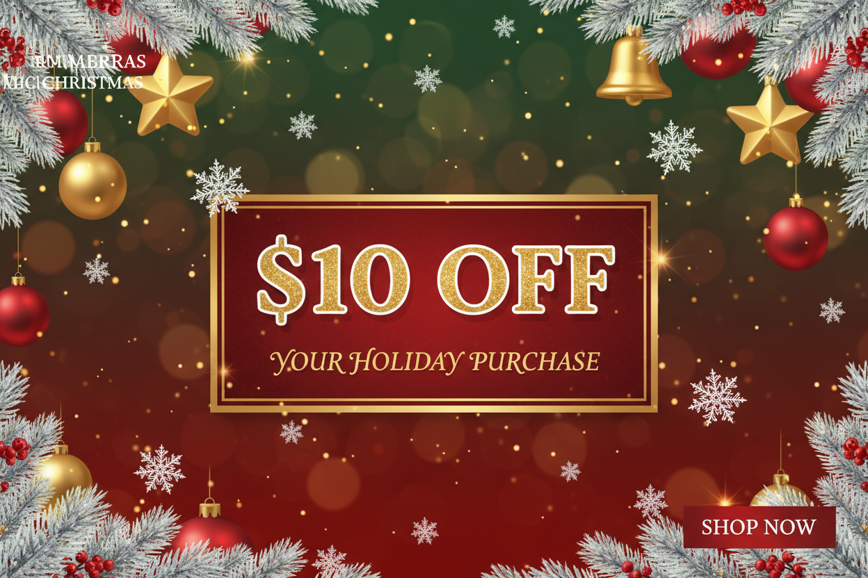 christmas discount 10$
