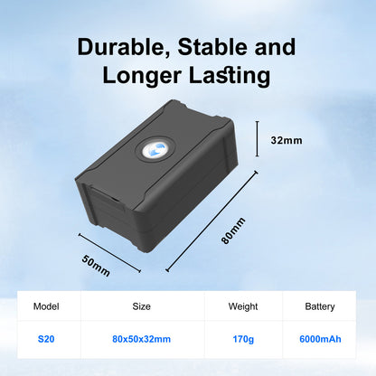 Smart Anti-Theft Hidden GPS Tracker – Real-Time Vehicle Tracking Device with Remote Control for Car, Truck, Motorcycle & Luggage (Subscription Required)