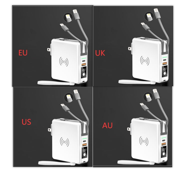 Super QI Wireless Charging Power Bank – 20W PD Fast Charge