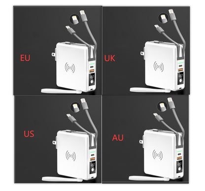 Super QI Wireless Charging Power Bank – 20W PD Fast Charge