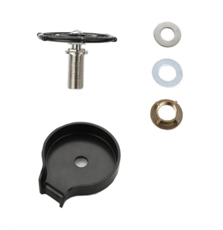 Automatic Glass Washer with High-Pressure Spray – Stainless Steel Countertop Cleaner