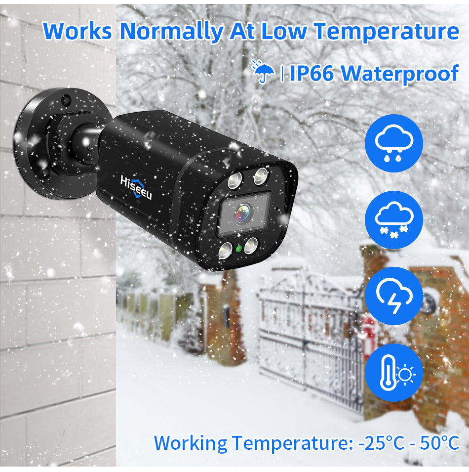 Outdoor Waterproof 5MP AHD Security Camera System – Commercial HD Wired Surveillance Suite