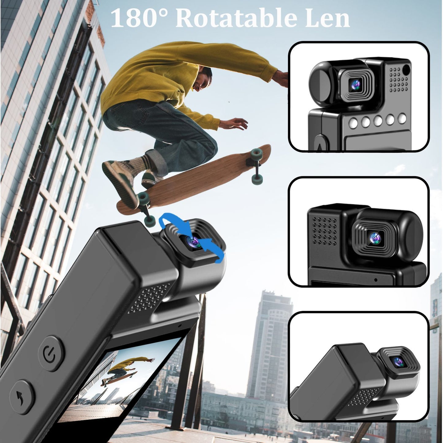 L9 HD Night Vision Conference & Sports Camera – Dual-Mode 4K Recorder for Meetings, Travel, and Outdoor Adventures