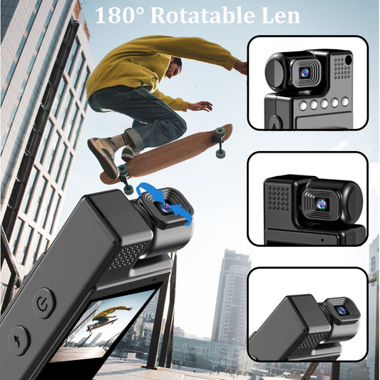 L9 HD Night Vision Conference & Sports Camera – Dual-Mode 4K Recorder for Meetings, Travel, and Outdoor Adventures