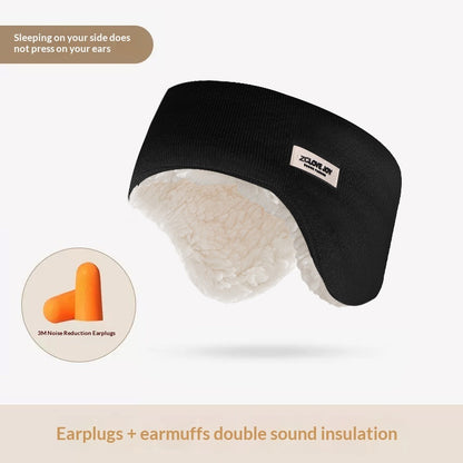 Women’s Winter Lamb Fur Ear Muffs – Cozy Warm Plush Ear Protection