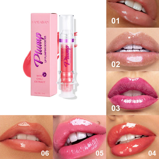 Tube Lip Honey Gloss – Mirror Shine Slightly Spicy Liquid Lipstick