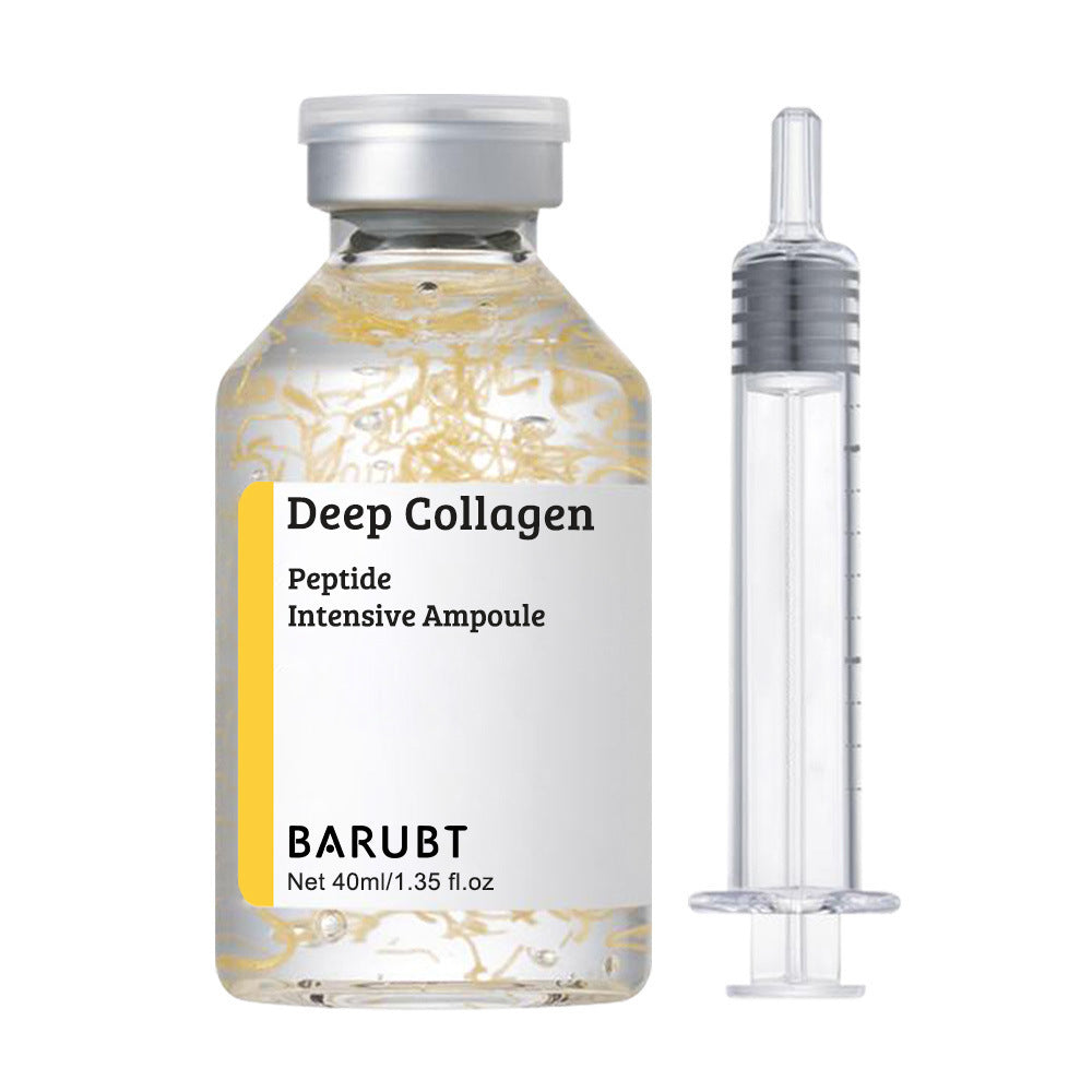 Silk Collagen Peptide Repair Ampoule – Deep Hydration & Skin Rejuvenating Essence Tube