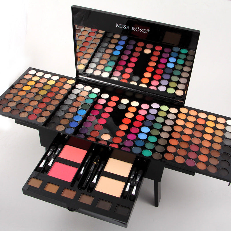 180-Color Piano-Shaped Eyeshadow & Blush Palette – Personalized Multi-Layer Makeup Box for Professional Glam