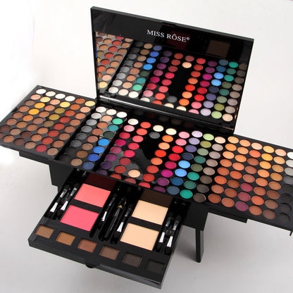 180-Color Piano-Shaped Eyeshadow & Blush Palette – Personalized Multi-Layer Makeup Box for Professional Glam