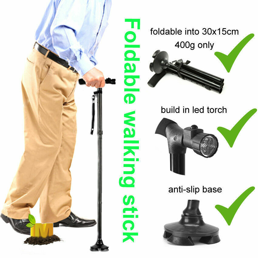 5-Gear Adjustable Senior Support Stick