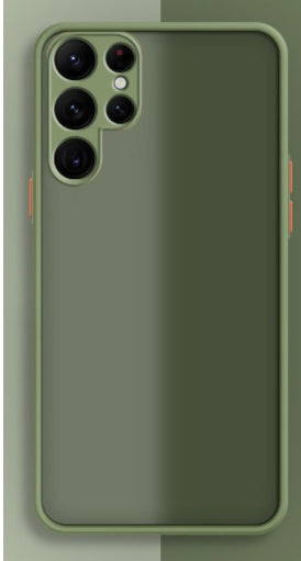 Ultra-Thin Drop-Resistant Frosted Silicone Transparent Case – Shockproof Protection with Lightweight Slim Design