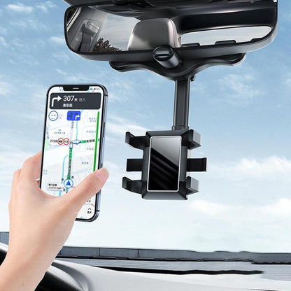 Universal Rearview Mirror Phone Mount
