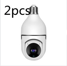SmartBulb Guard 1080P WiFi Camera – E27 5G Security Light with 4X Zoom & Alarm Monitoring