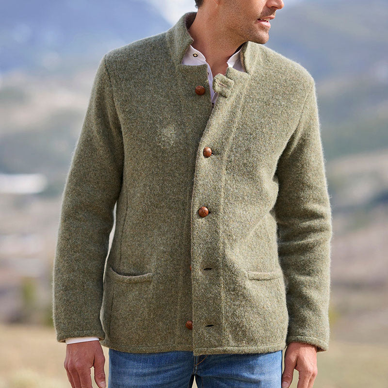 Men’s Casual Mid-Length Trench Coat – Stylish Lightweight Autumn & Winter Outerwear