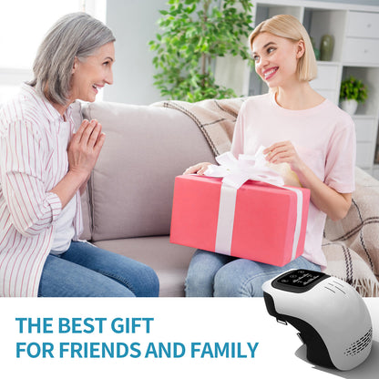 Rechargeable Intelligent Knee Massager with Heat, Laser & Kneading Therapy