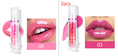 Tube Lip Honey Gloss – Mirror Shine Slightly Spicy Liquid Lipstick