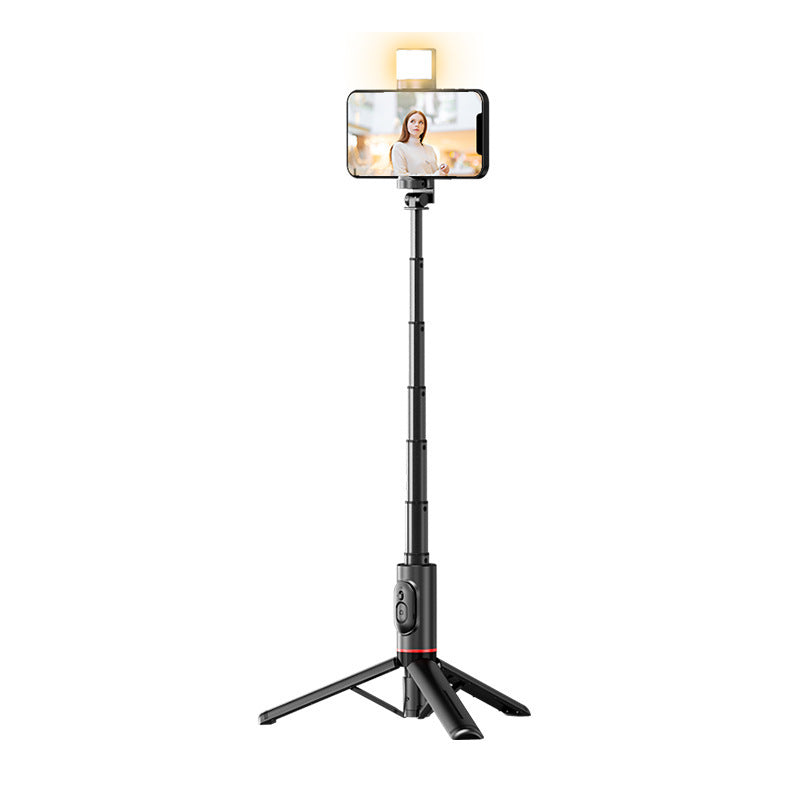 Bluetooth Selfie Stick Tripod – Integrated 3-in-1 Phone Holder with Wireless Remote