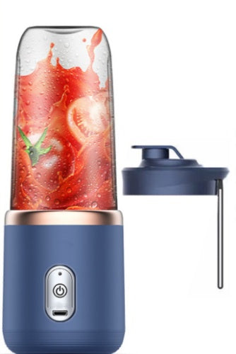 6-Blade Portable Blender – USB Rechargeable Mini Juicer & Smoothie Maker