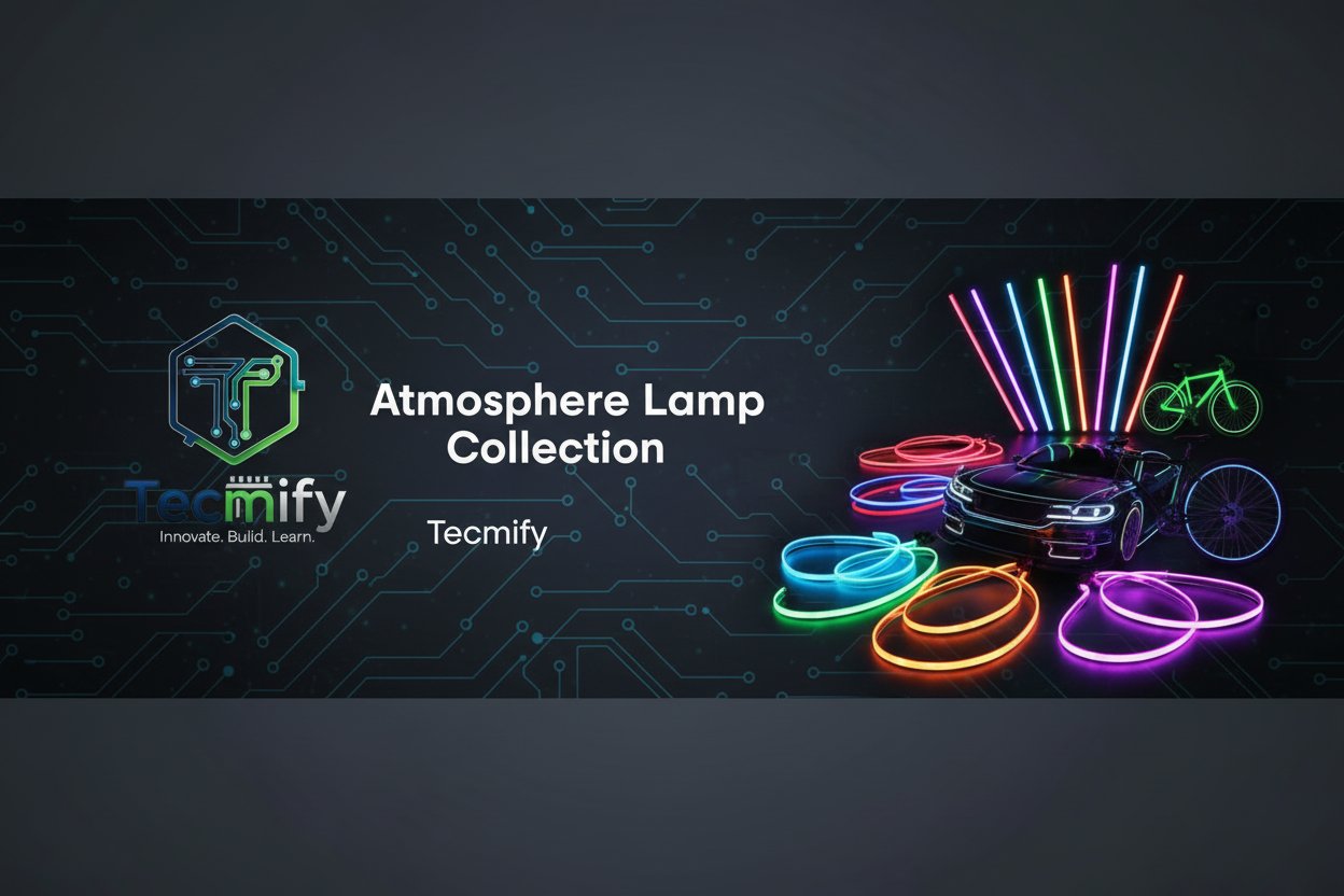 Tecmify Collection Banner with LED Light