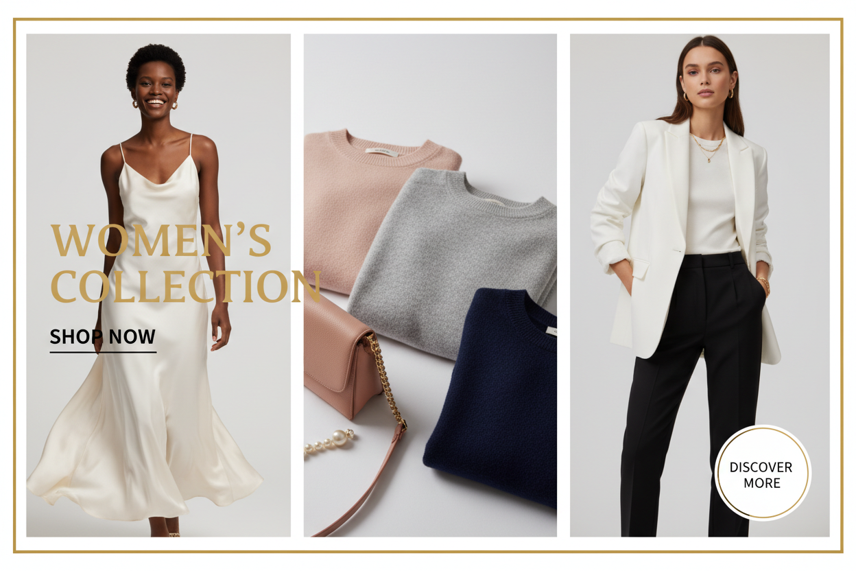Women's Clothing Collection Banner